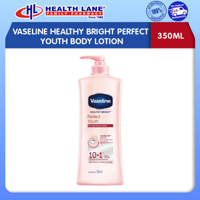 VASELINE HEALTHY BRIGHT PERFECT YOUTH BODY LOTION (350ML)